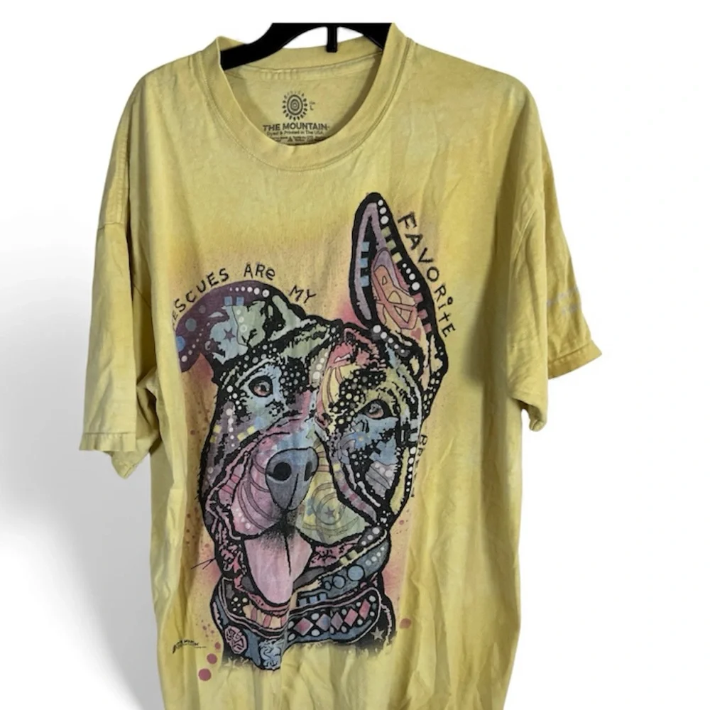 The Mountain Rescues Are My Favorite Dog Shirt Size L - Picture 1 of 4